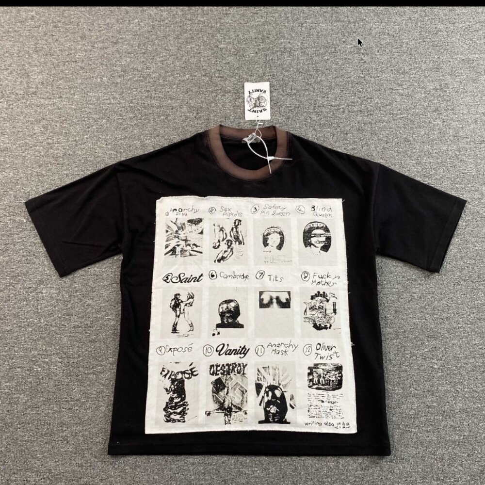 🔥 Saint Vanity T-Shirt – New Style Drop 🔥